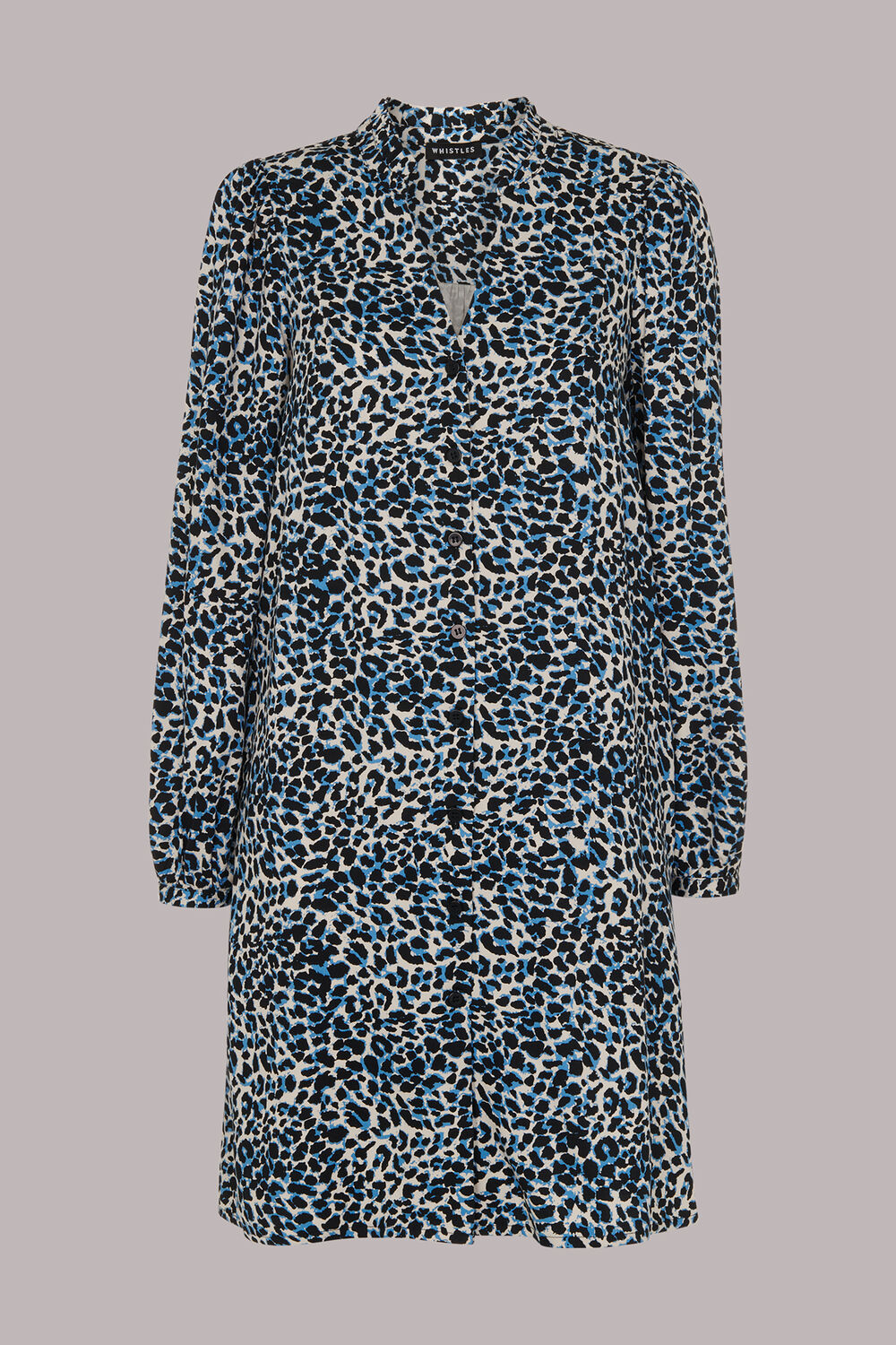 Eva Abstract Cheetah Dress